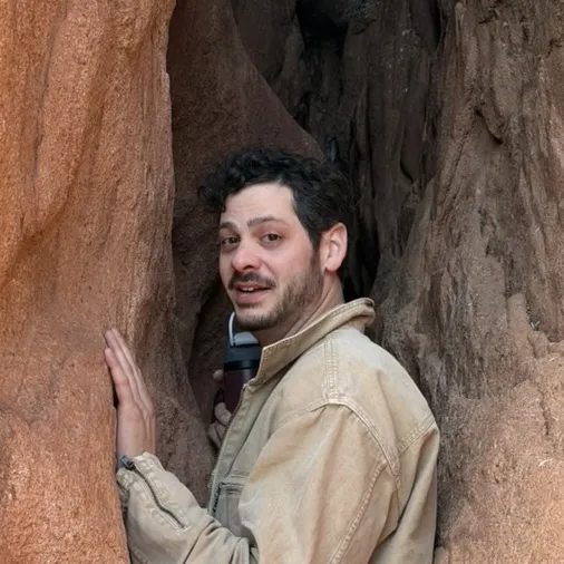 Found a glory hole in the rocks.
